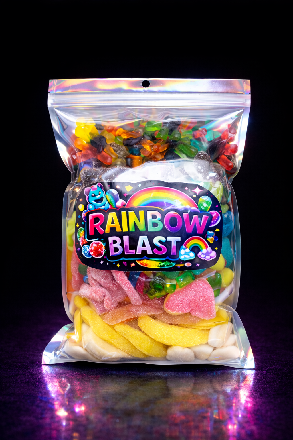 🌈 RAINBOW BLAST – UM MIX DE TUDO O QUE GOSTAS 🍬✨