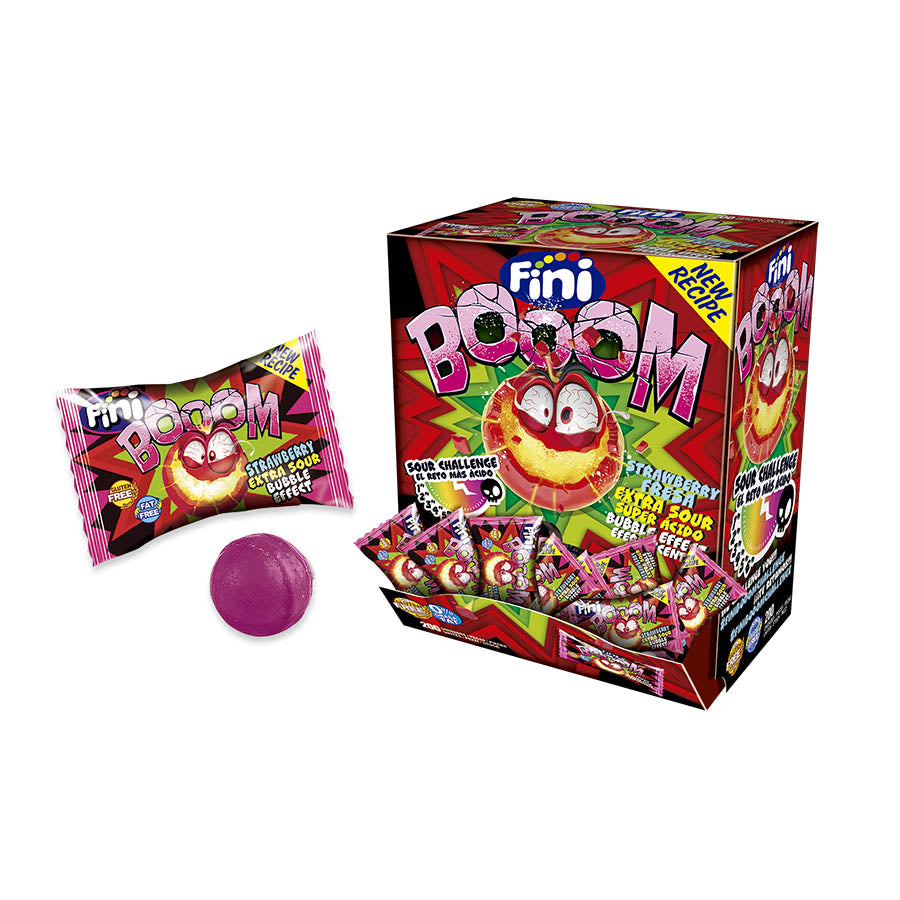 Rebuçados de Morango Extra Ácidos