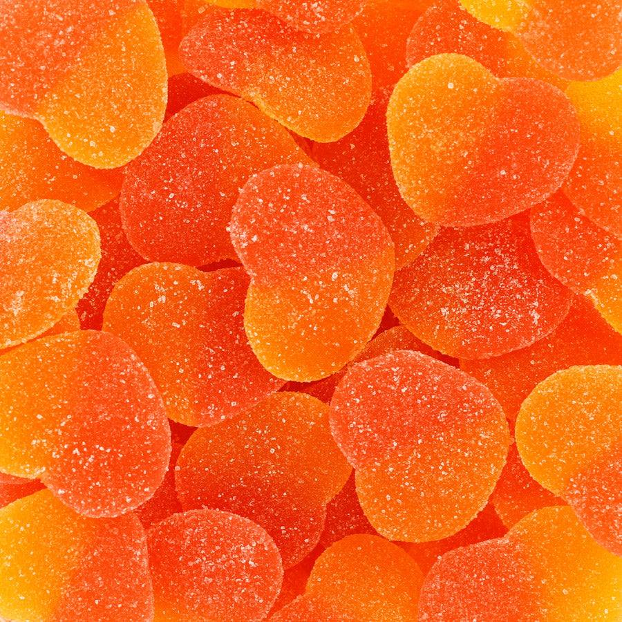 Corações de Pêssego (Açucaradas)