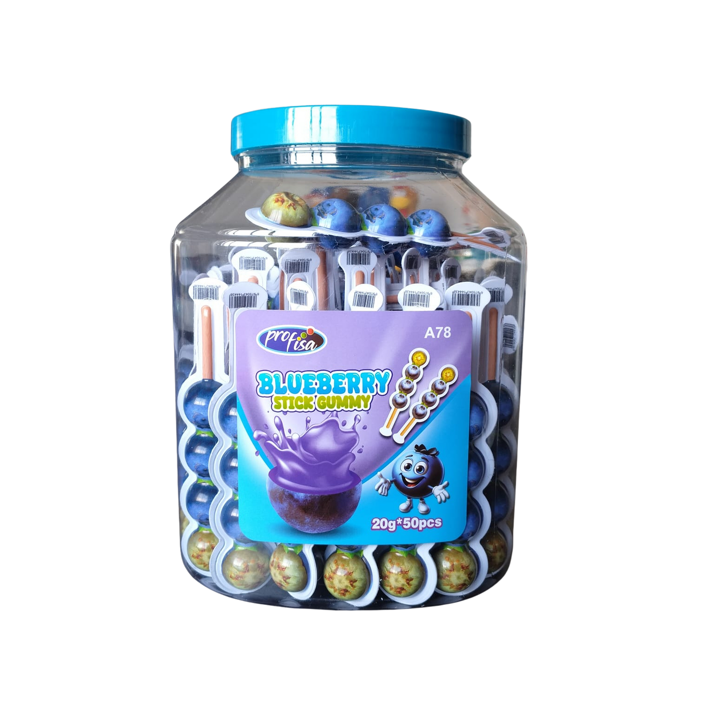 Espetada de Mirtilo 3D