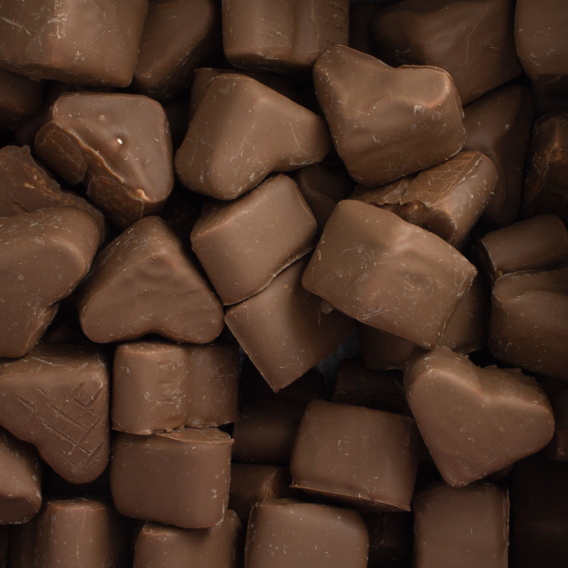 Corações Chocolate