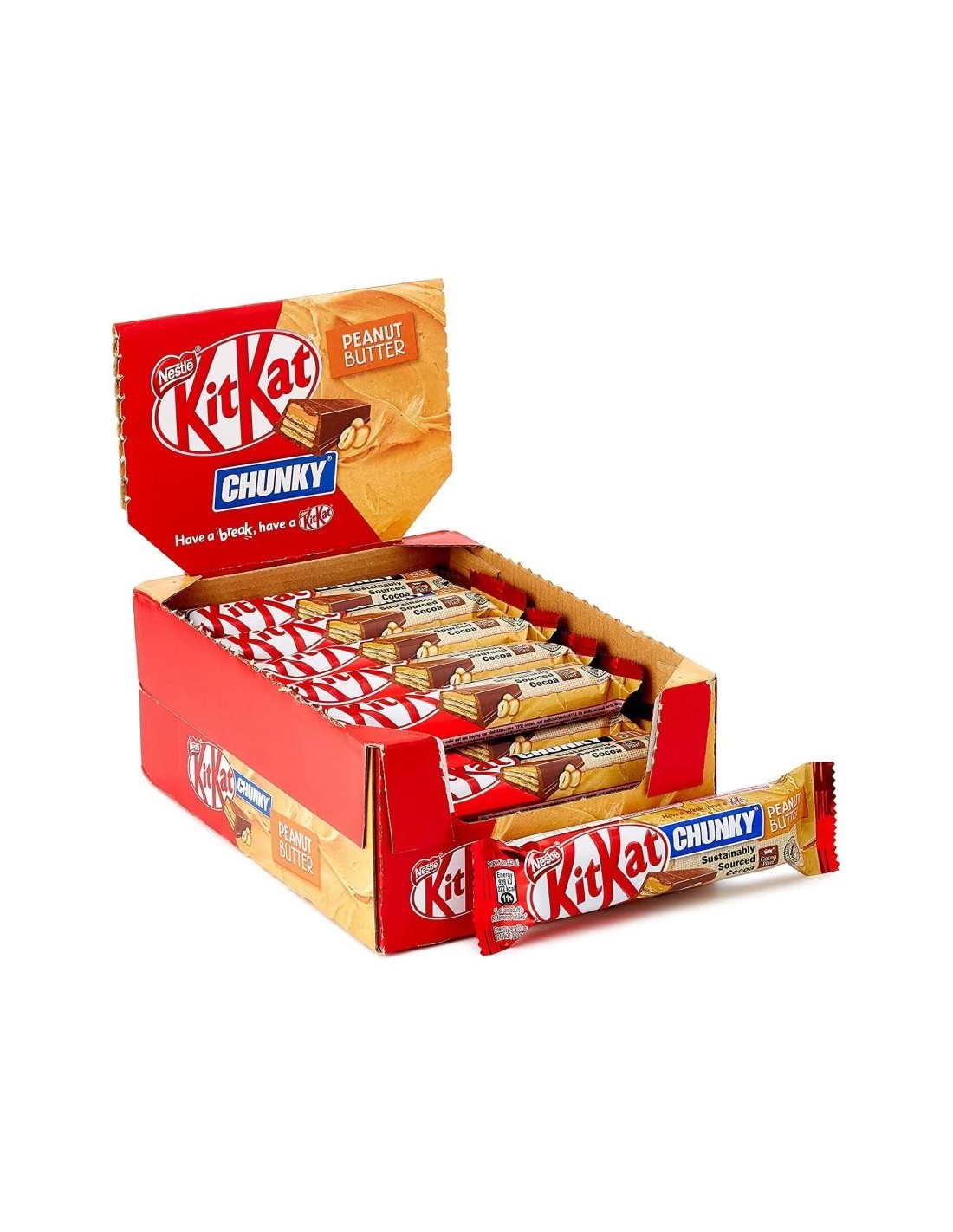 Kit Kat Chunky Manteiga de Amendoim
