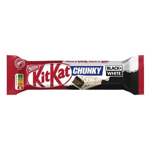 Kit Kat Chunky Branco e Preto